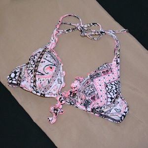 Victoria's Secret Strappy-Back High-Tie Halter Top